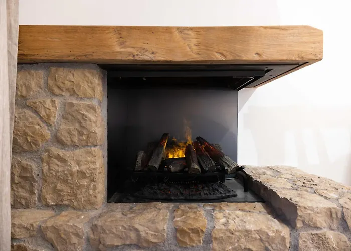 公寓 New Exclusive With Efireplace, Pool & Sauna